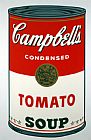 Andy Warhol Tomato Soup painting